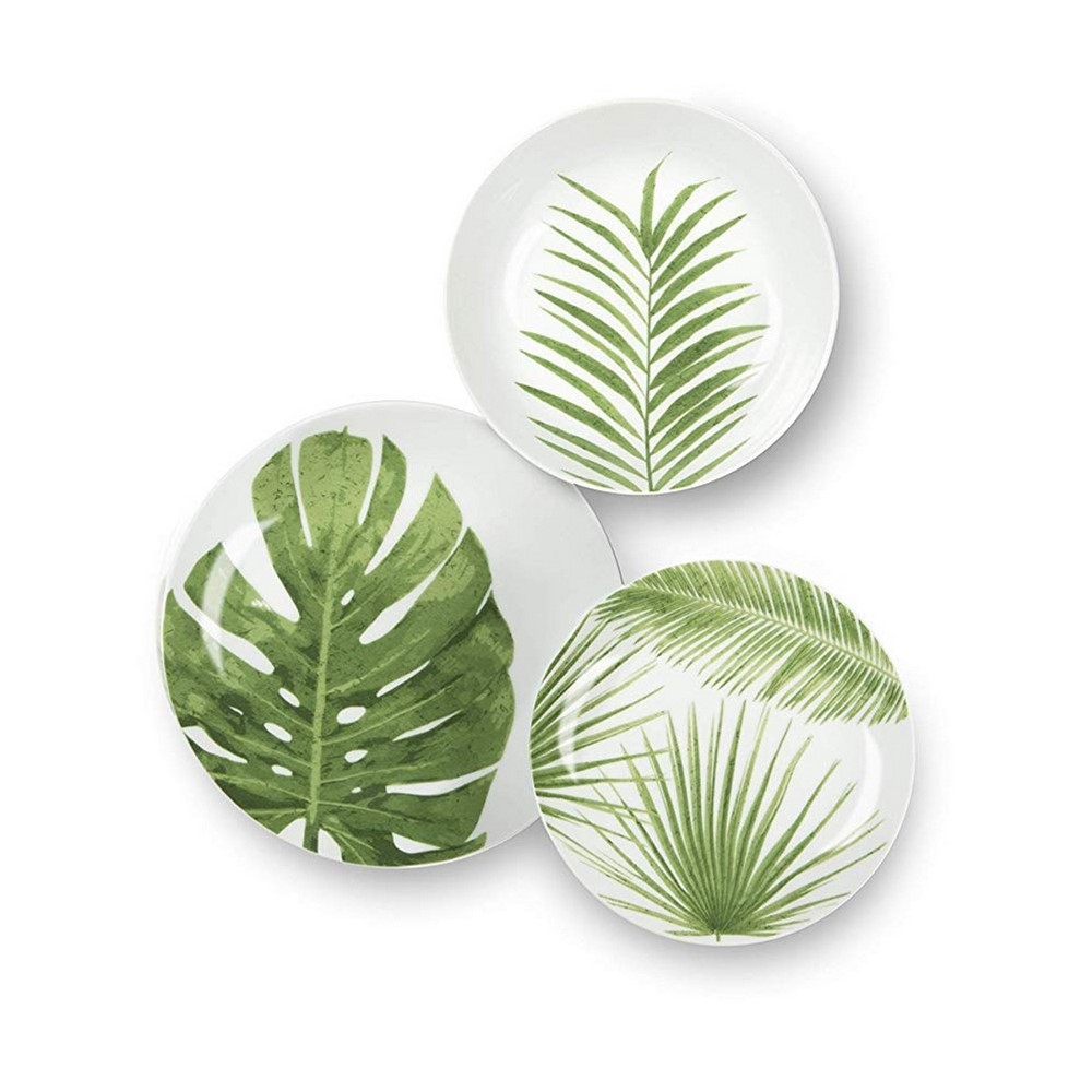 Acquista online Excelsa Servizio piatti tavola Foliage 48 pezzi con posate e bicchieri Excelsa